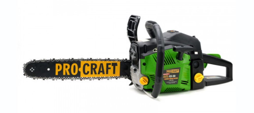Бензопила Procraft GS50 (1 шина, 1 ланцюг 40)