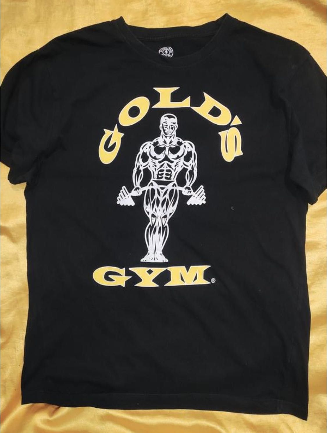 Gold’s gym чорна футболка L XL