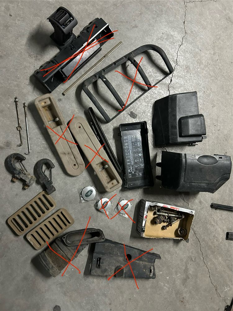 TUDO A 15€: Peças Land Rover Discovery TD5