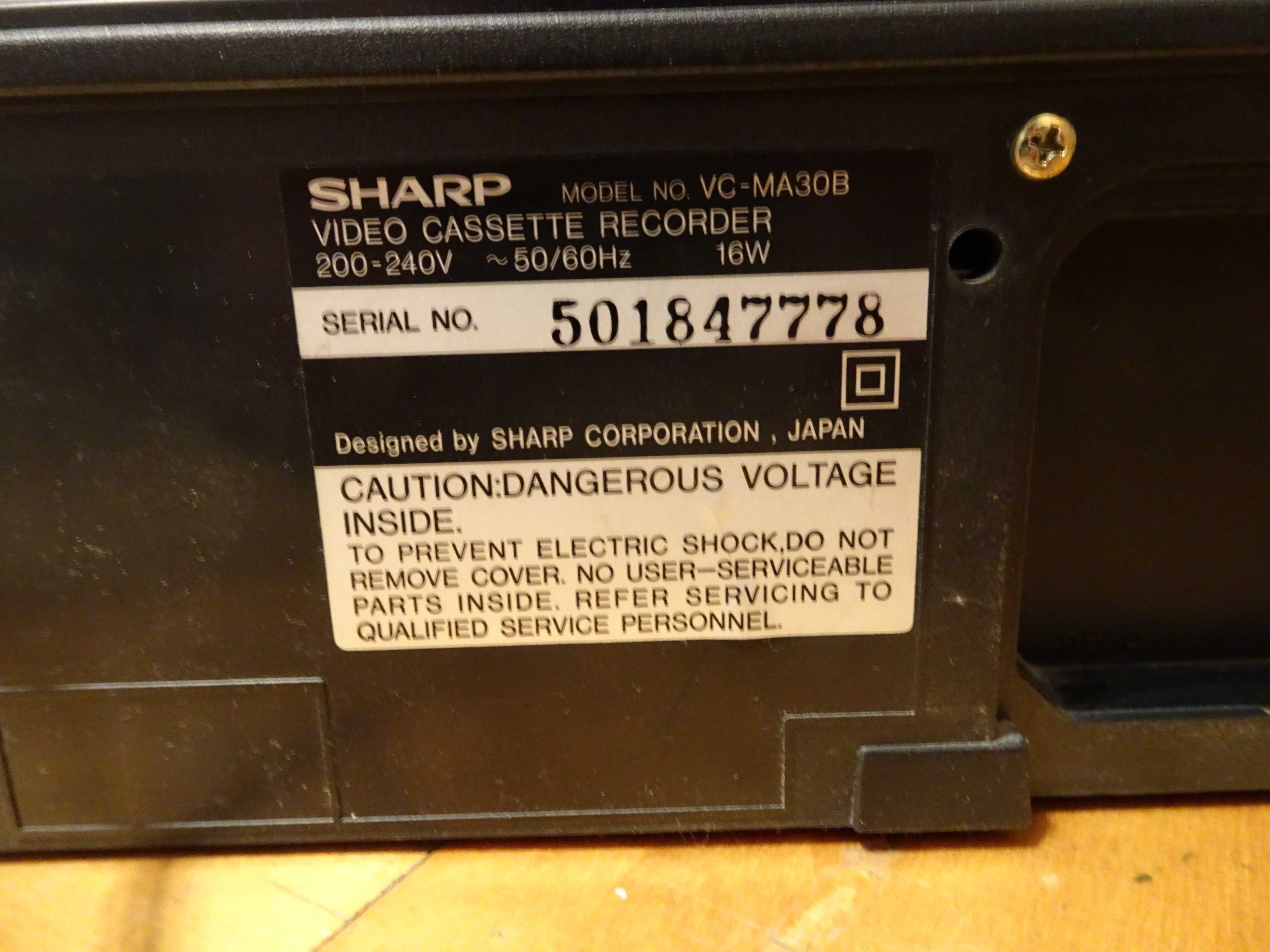 magnetowid Sharp