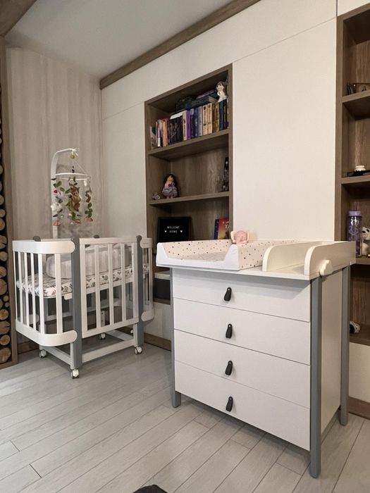 Комод і ліжко трансформер IngVart. Продаж Кременчук! Подарунок бортик!