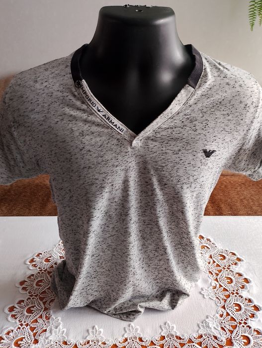Koszulka męska Armani Emporio rozmiar S długość 66 szerokość 98
