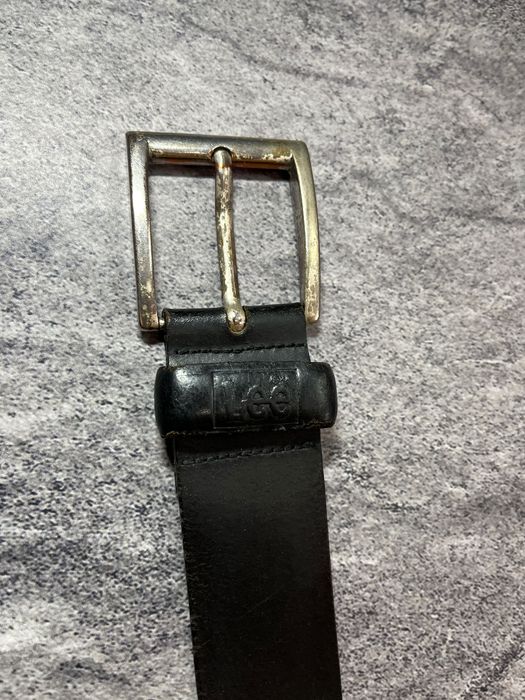 Винтажный кожаный ремень Lee, оригинал. Made in Italy