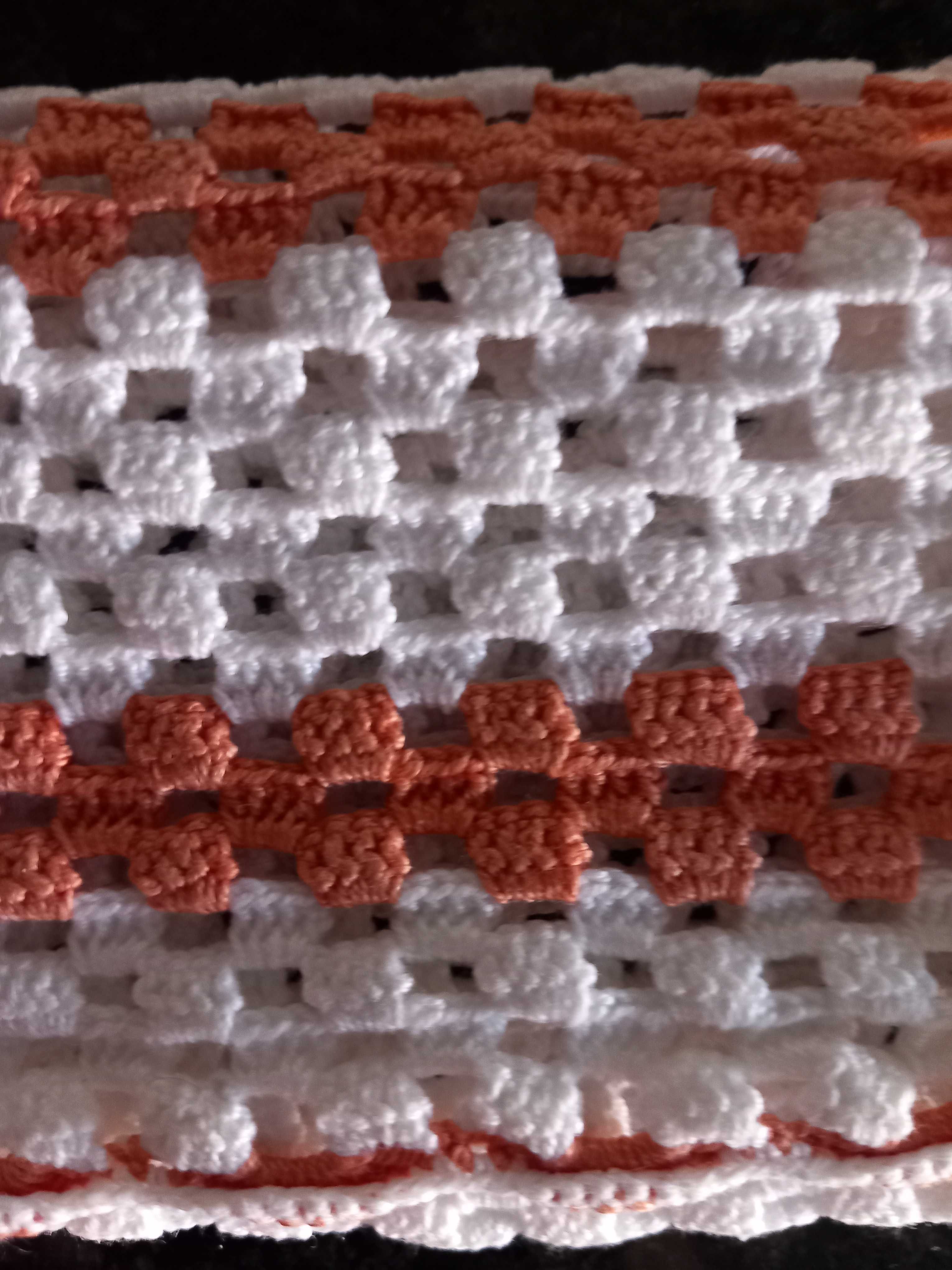 Bolsa de crochê artesanal