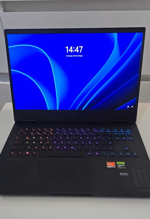 Топовий ігровий ноутбук HP OMEN 16 , ryzen,  rtx 4070, ssd, ddr5