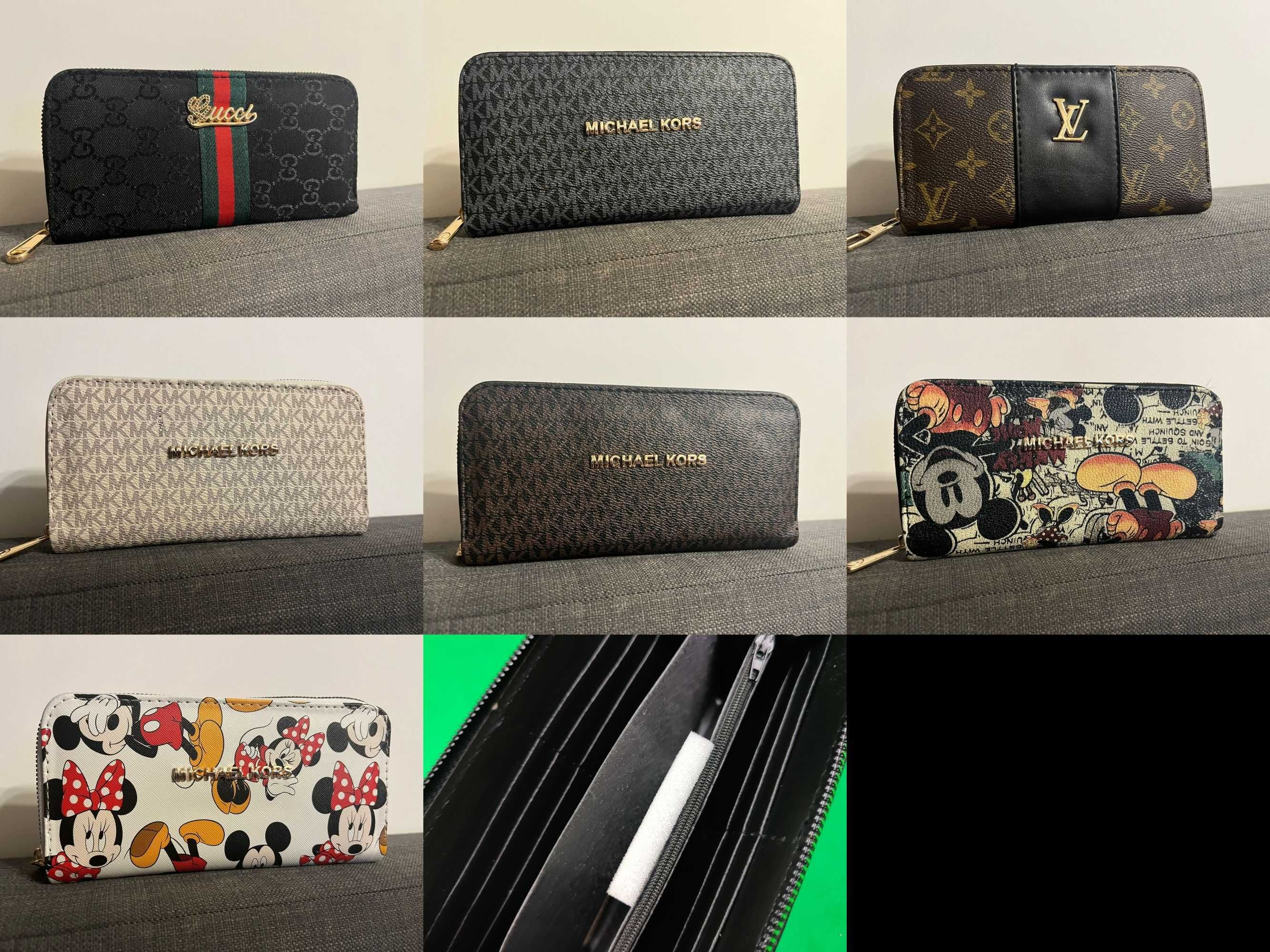 Portfele Damskie mk gucci louis vuitton lv Monogram Premium