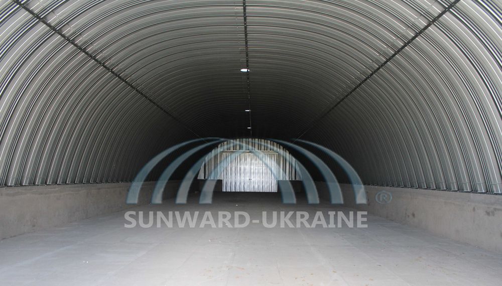 Новый несмонтированный Ангар 18x54  Sunward Зерносклад Оплата з ПДВ