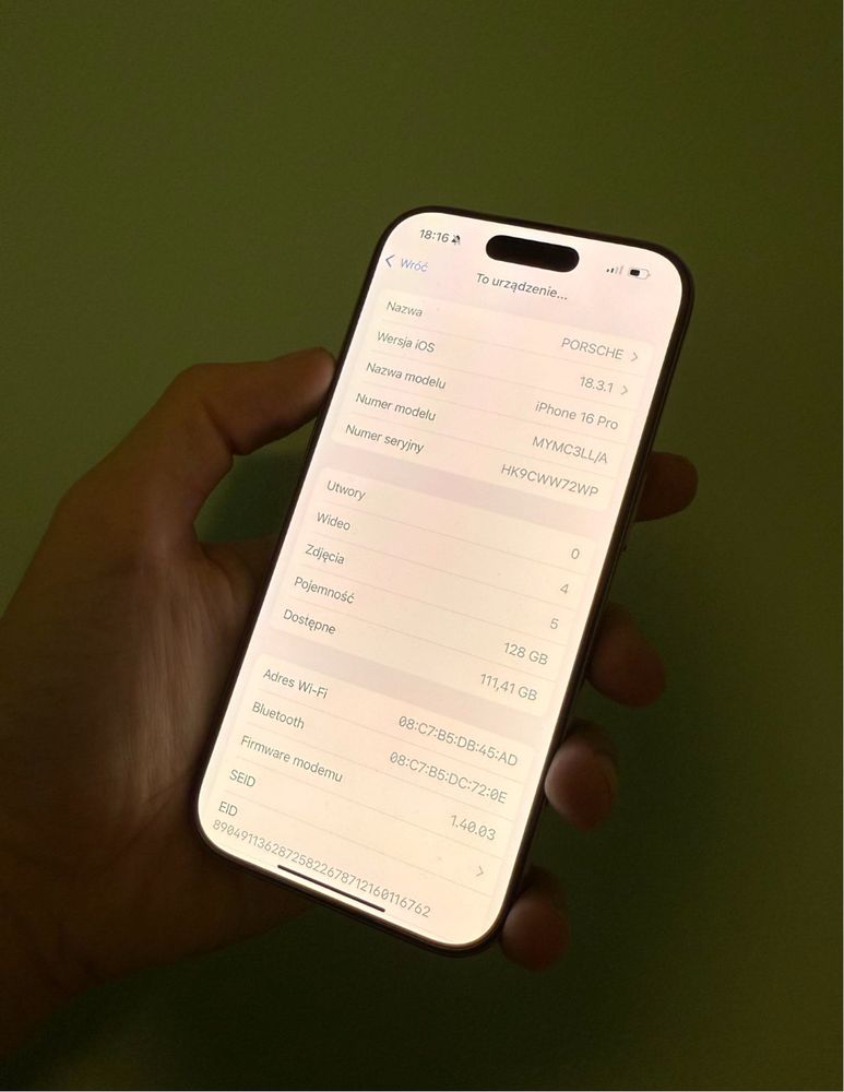 iPhone 16 Pro 128GB super