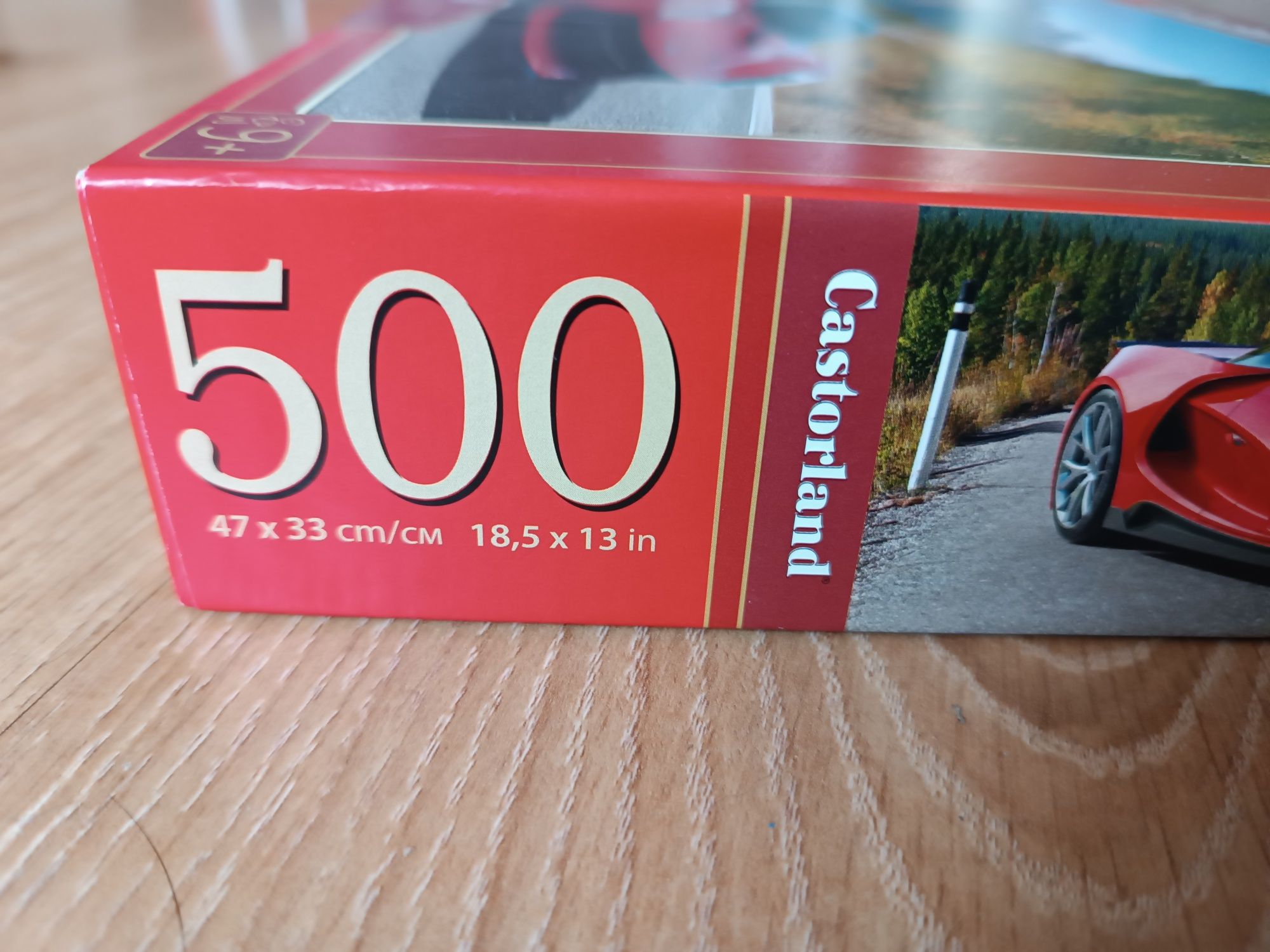 Puzzle CASTORLAND 500 sztuk - Auto sportowe, Mountain Ride