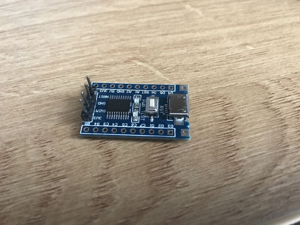 Плата STM8S103F3P6, сумісна з Arduino