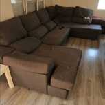 Sofá Grande com 2 chaise longue ( Sofá-Cama )