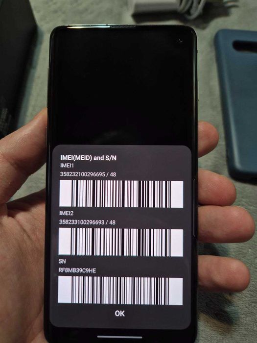 Samsung Galaxy S10 8/128GB Prism Green – Ідеальний стан, без ремонтів