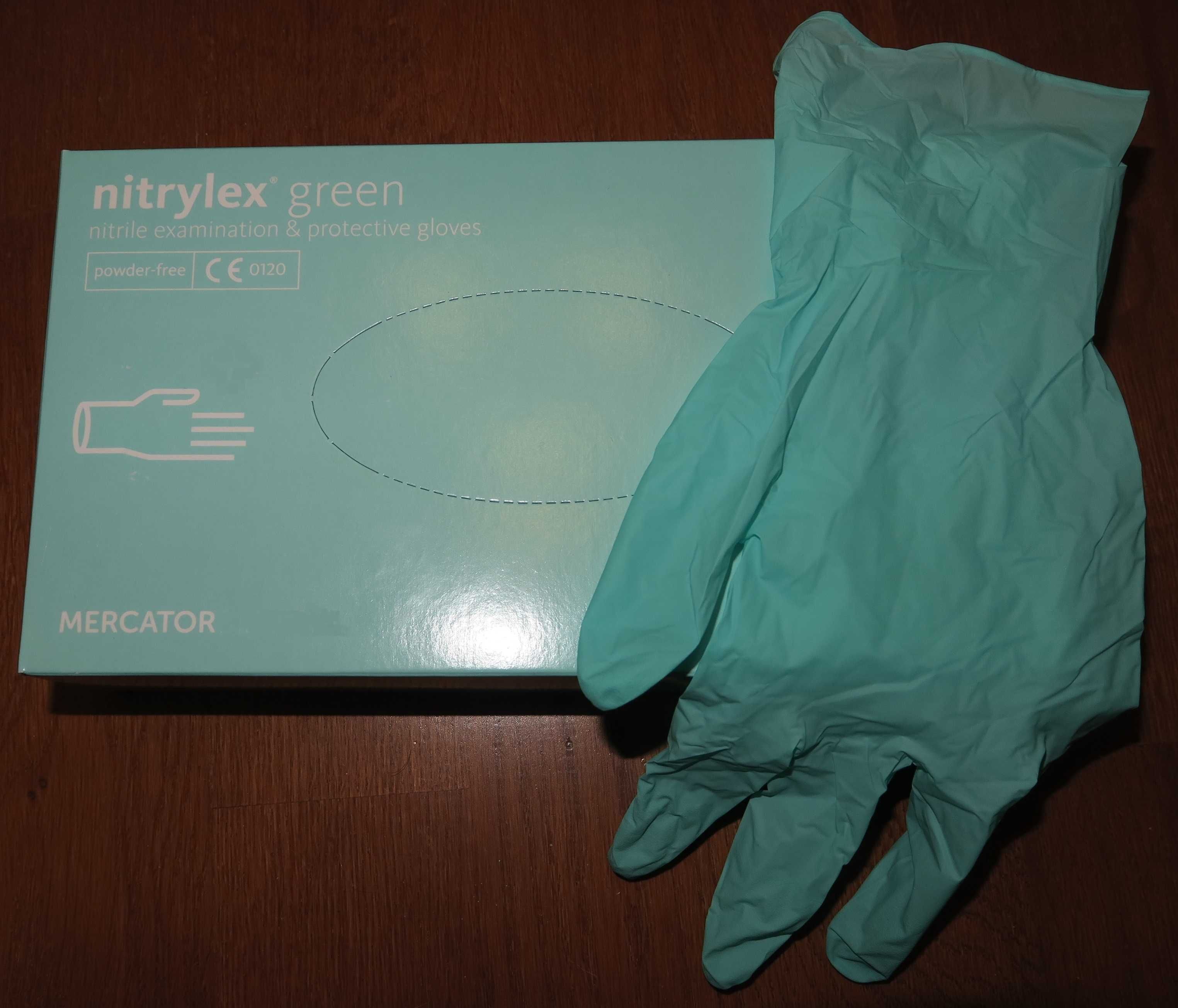 Рукавички нітрилові Mercator Nitrylex Ігар медичні перчатки нитриловые