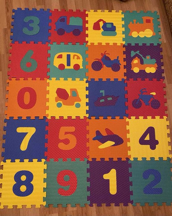 Детский разборной коврик.