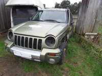 jeep liberty cherokee alufelgi drzwi zderzak klapa lampy