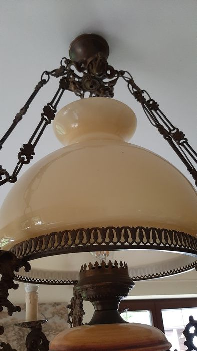 Retro lampa zyrandol vintage antyk