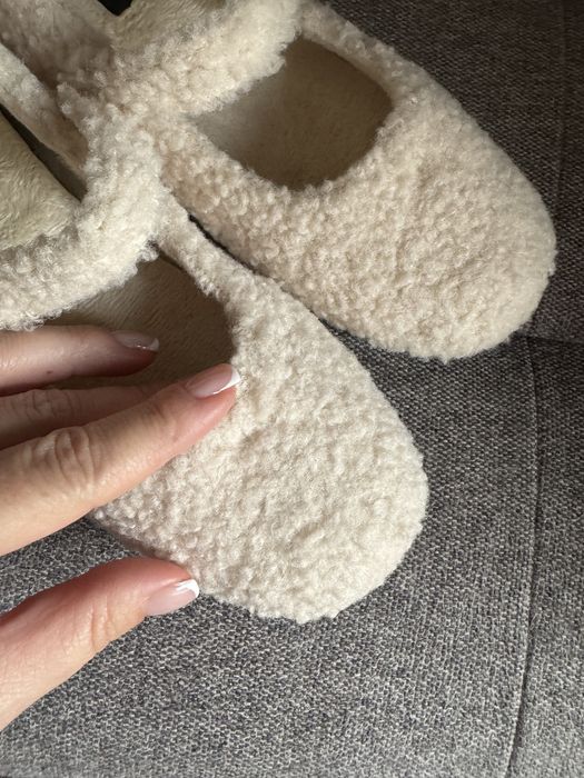 Трендові хутряні балетки