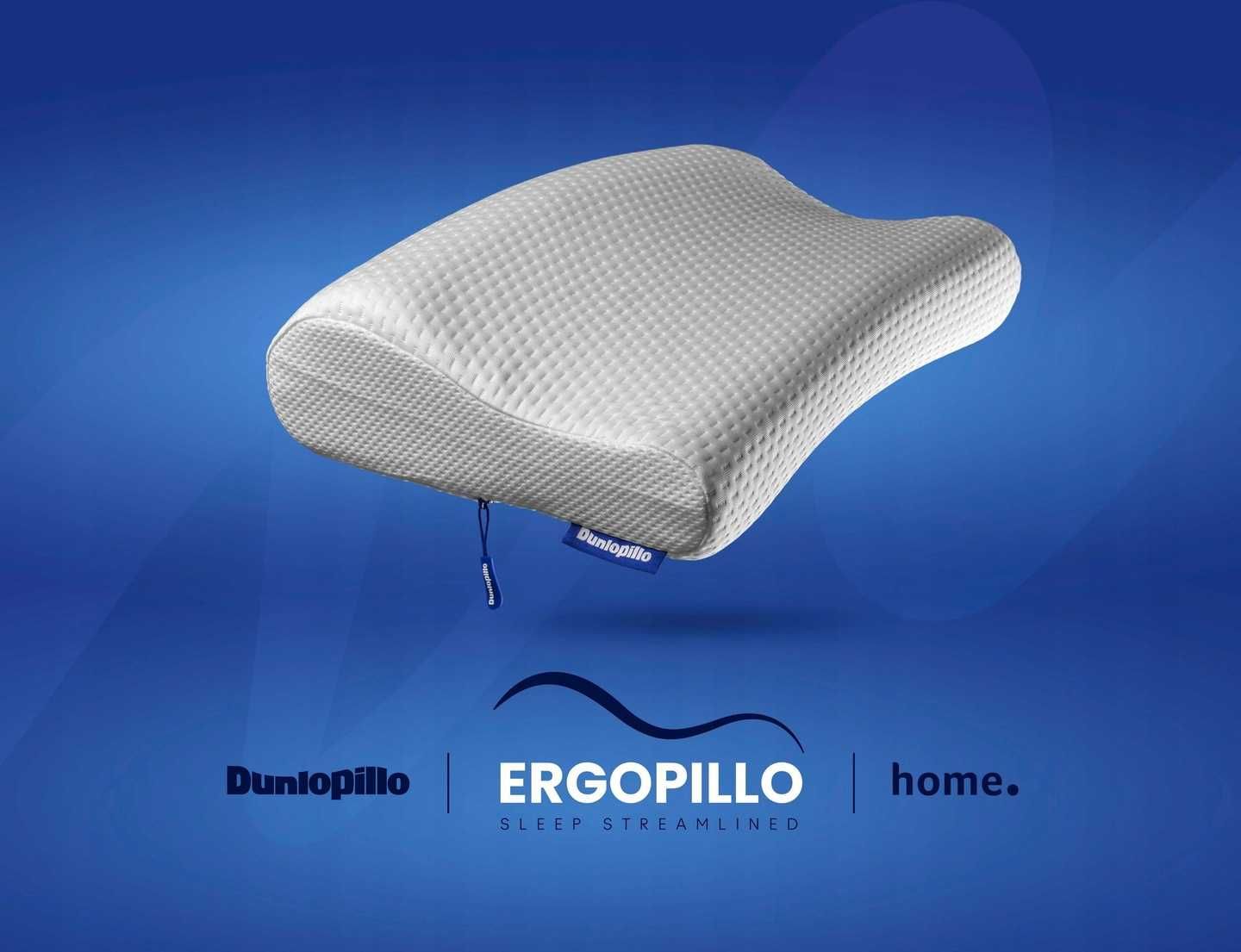 Nowa poduszka ergonomiczna profilowana - ortopedyczna Dunlopillo