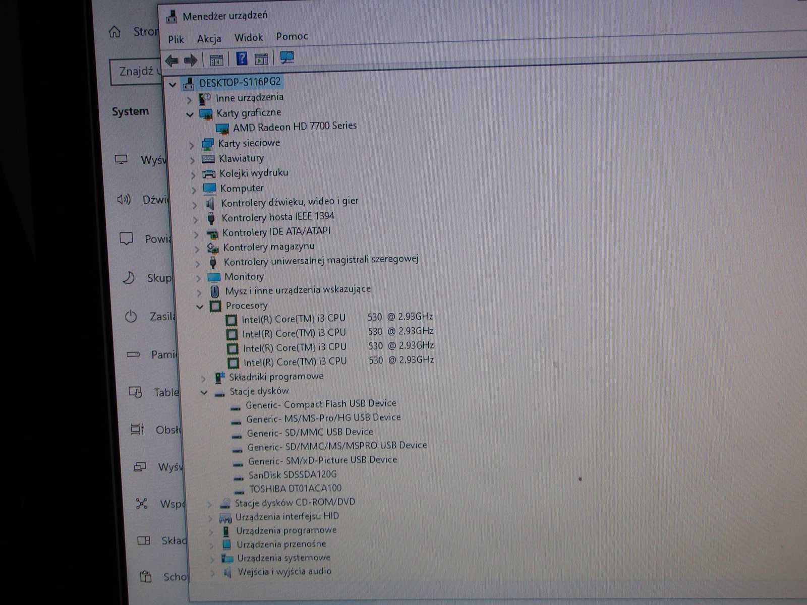 Komputer HP Intel Core I3 2.93GHz, 120GB SSD, 1 TB HDD Radeon HD7700