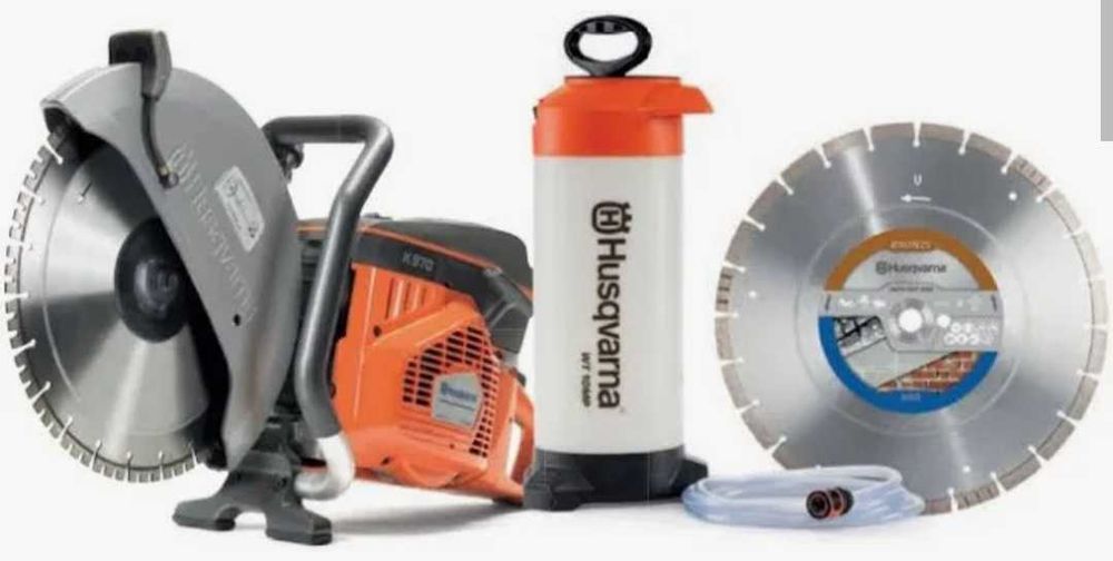 Бензоріз Husqvarna K970 Бетоноріз з алмазним диском  350 мм Різак