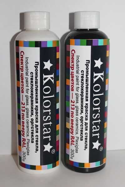 Якісна фарба для скла, склокераміки, оргскла