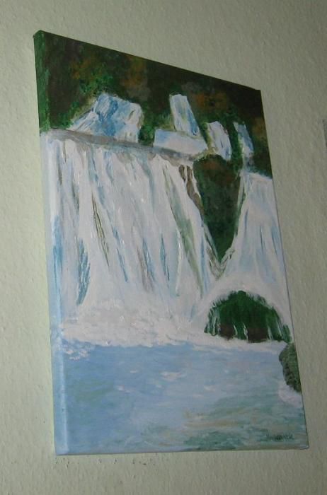 Obraz Ręcznie Malowany, Na Płótnie 40x30 cm, Akryl