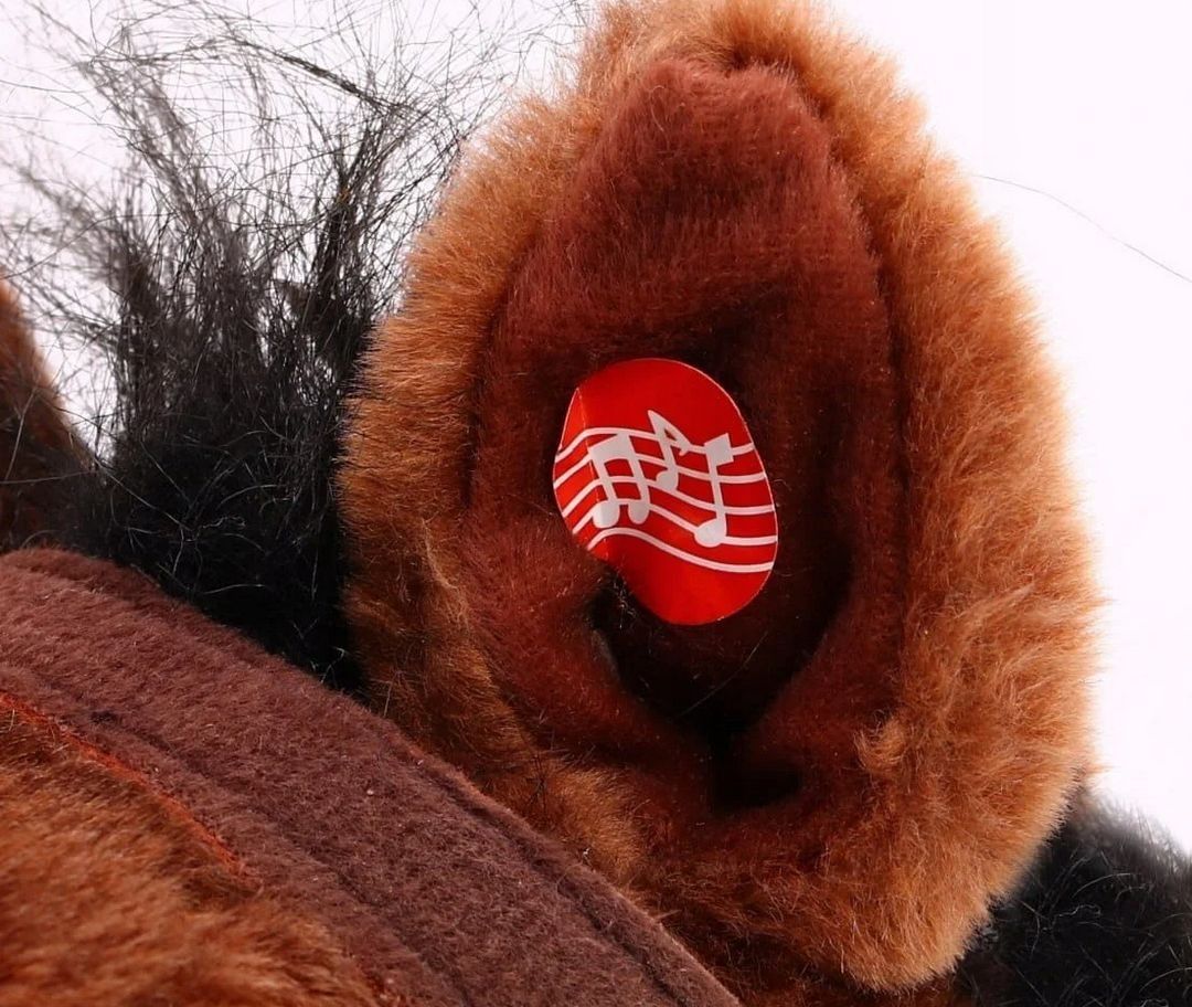 Duży koń/konik na biegunach. Interaktywny