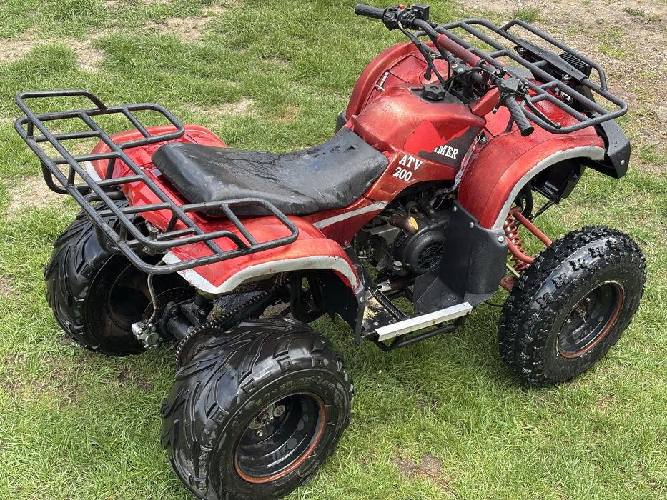 Quad 200 zamiana na mniejszego