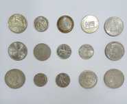Lote 3 / Conjunto 3 de 15 Moedas diferentes