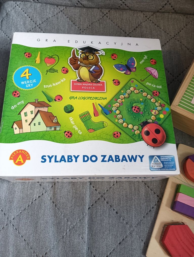 Gra sylaby+ memory flagi