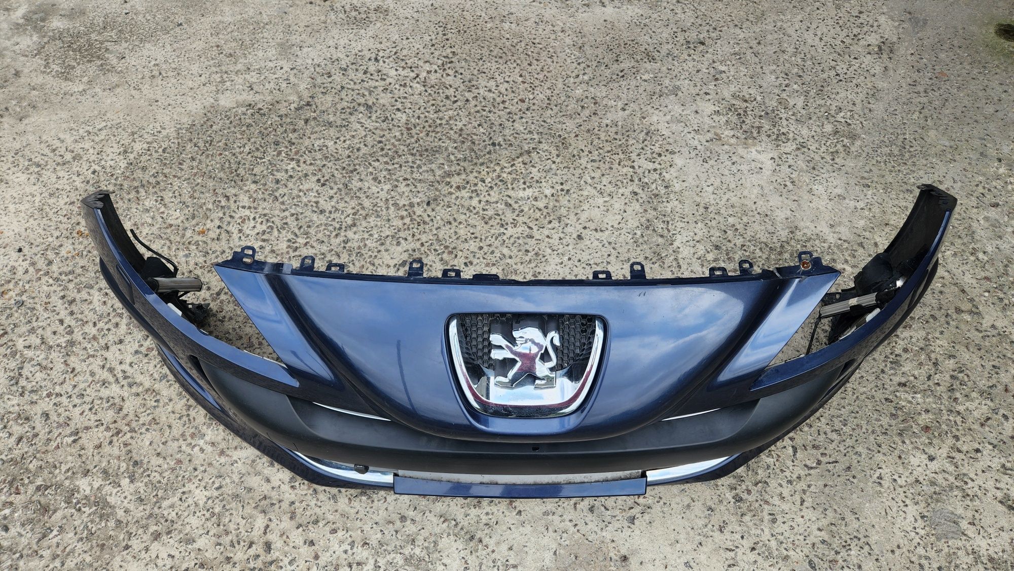 Бампер Комплектний Peugeot Пежо 308 до рест 2008-2010 синій