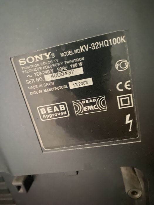 телевізор Sony KV-32HQ100K