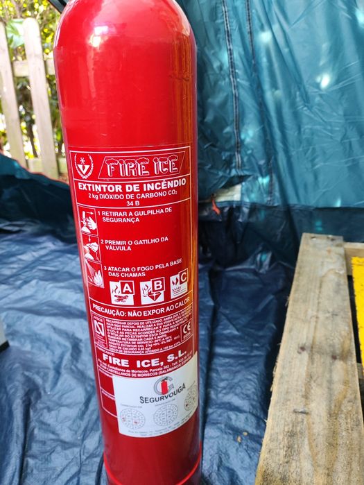 Extintor de incêndio 2Kg