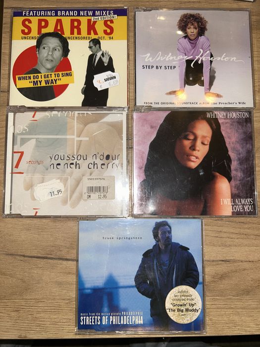 Rezerwacja 5 płyt CD oryginslne stan bfb cena za komplet