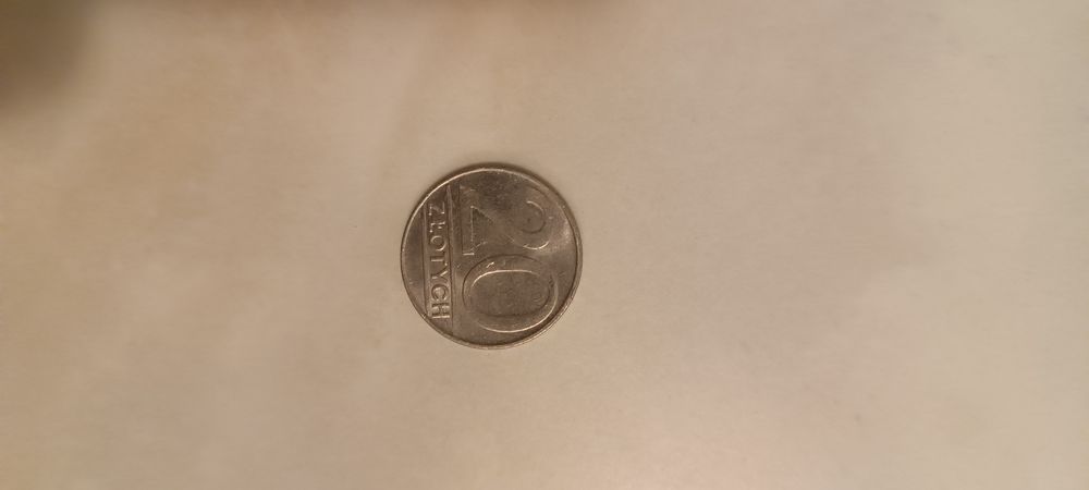 Moneta 20PLN 1989r.