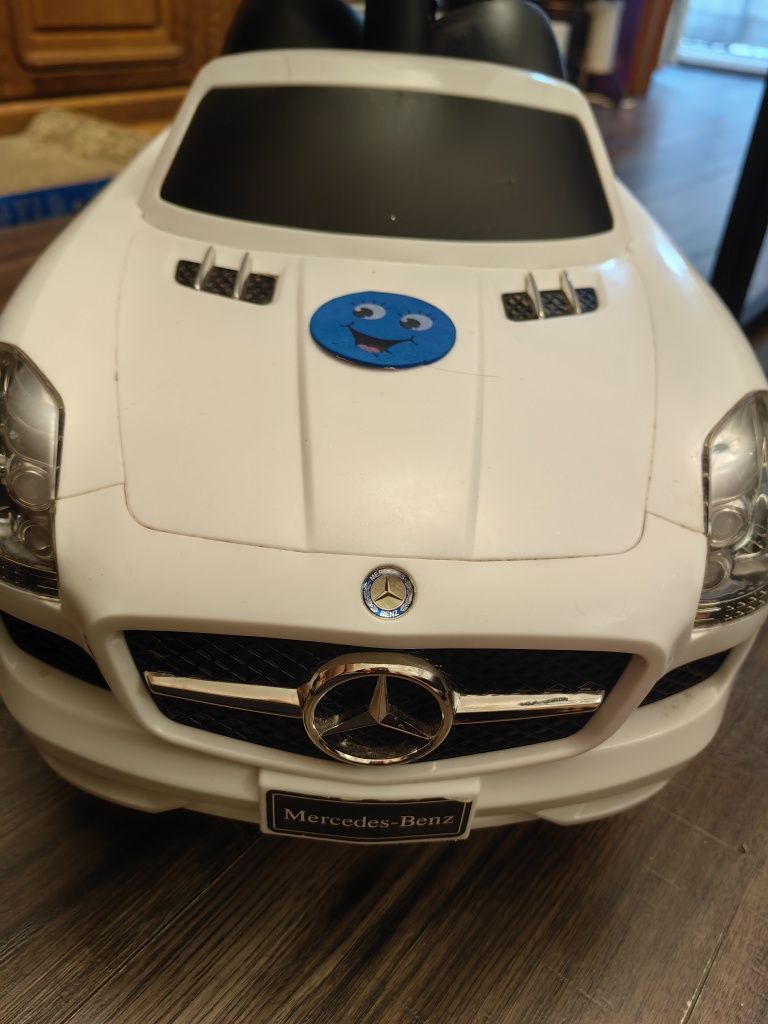 Jeździk Mercedes Benz SLS AMG biały