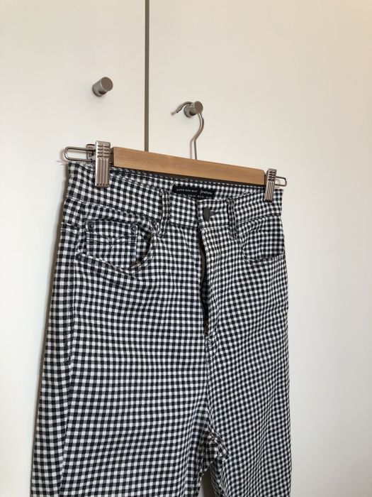 Calças skinny aos quadrados Stradivarius 36