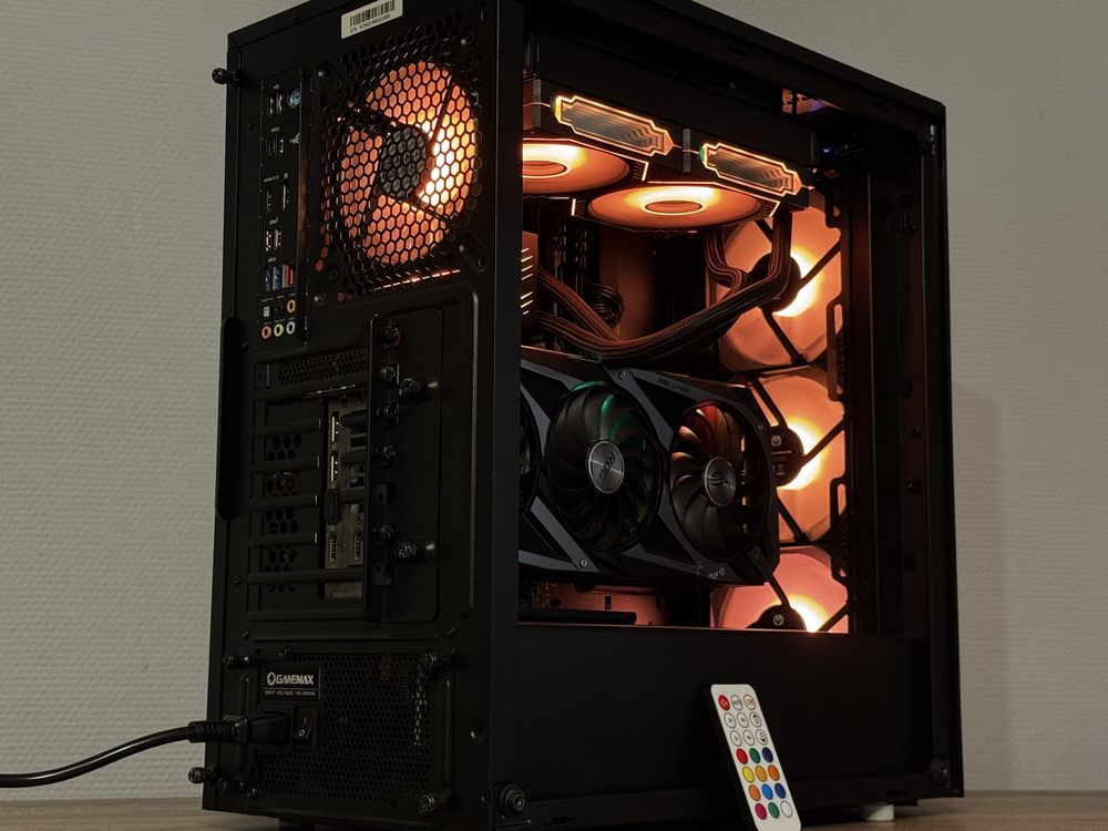 Mocny! Komputer RTX/Ryzen 7/Asus ROG/AIO/750w/SSD/DDR4