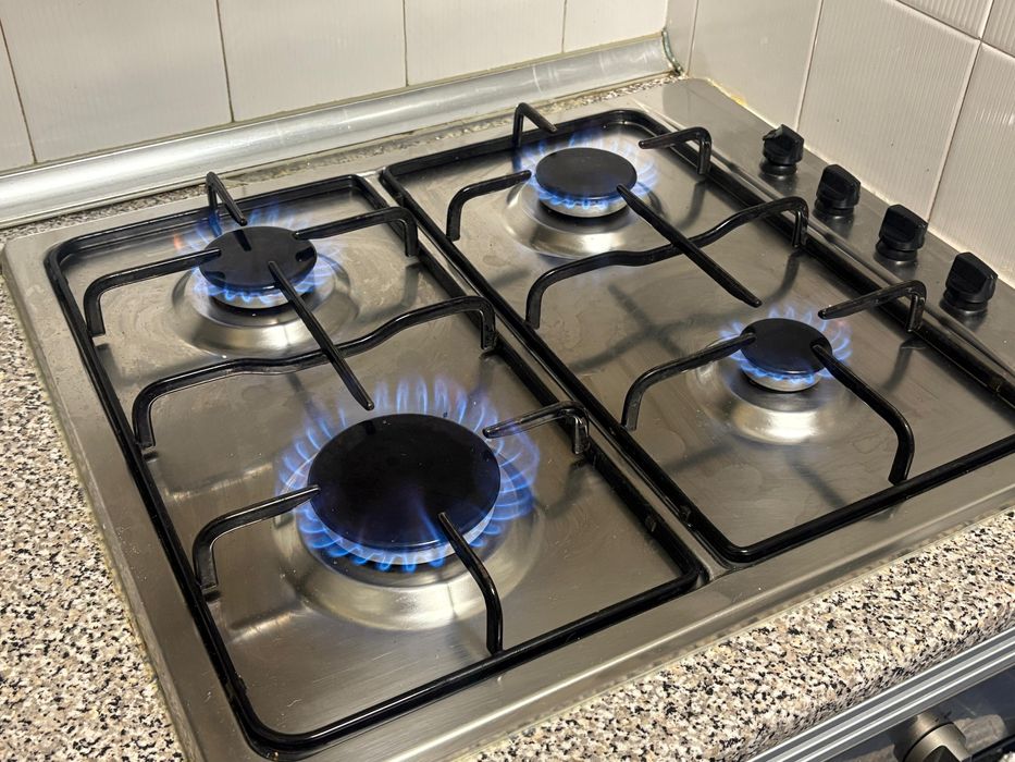 Placa de gas canalizado