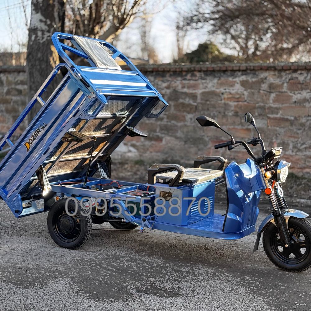Електричний вантажний трицикл Dozer 1200W