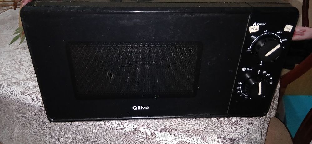Microondas com pouco uso