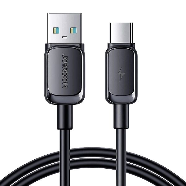Kabel Joyroom Multi-Color Series A14 USB-A / USB-C 3A 1.2 m - czarny