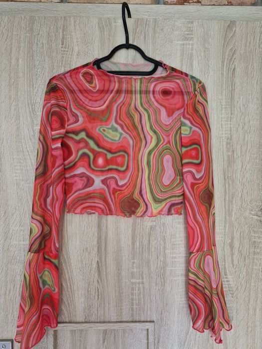 Bluzka crop top krótka