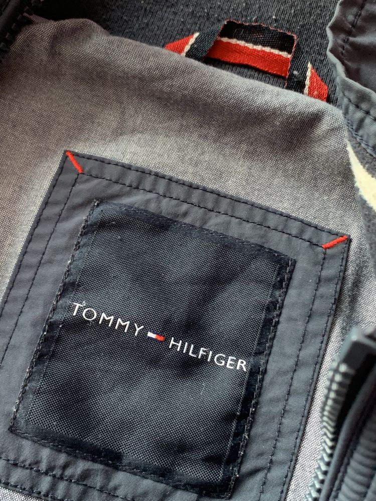 Kurtka męska Tommy Hilfiger XL granatowa z U.K.