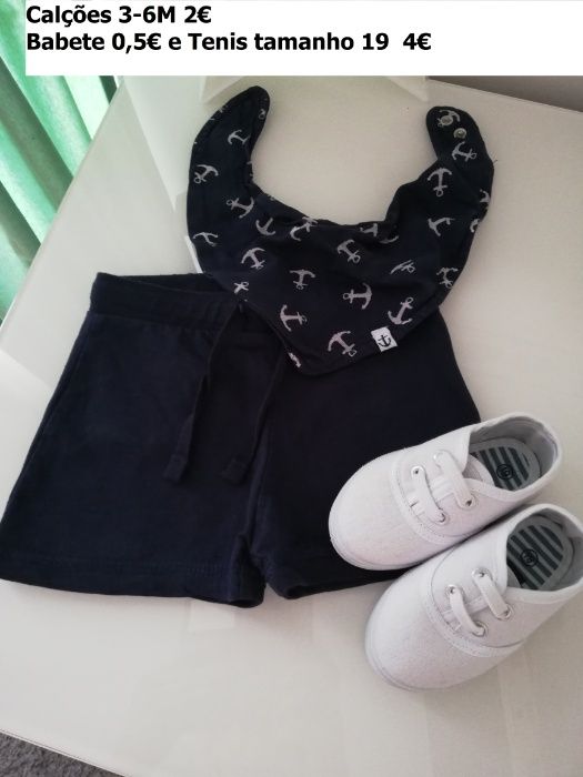 Roupa 3-6 meses primavera-verão