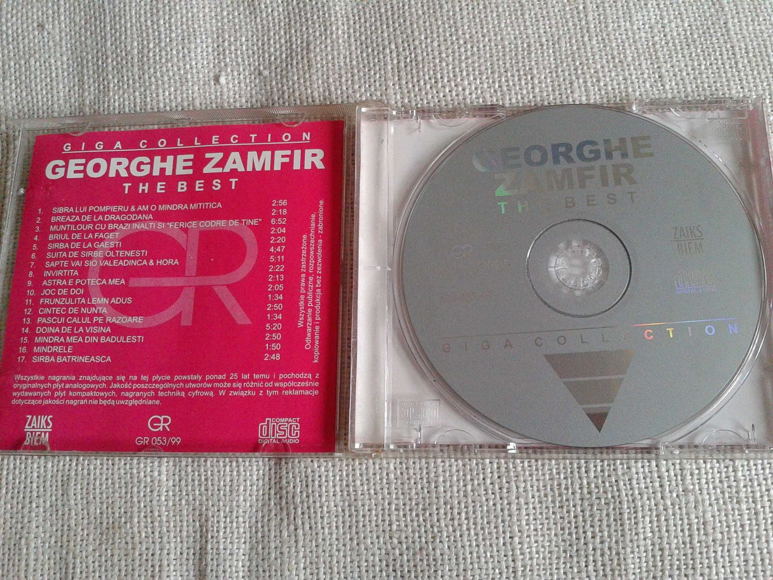 Gheorghe Zamfir - The Best, Giga Collection  CD