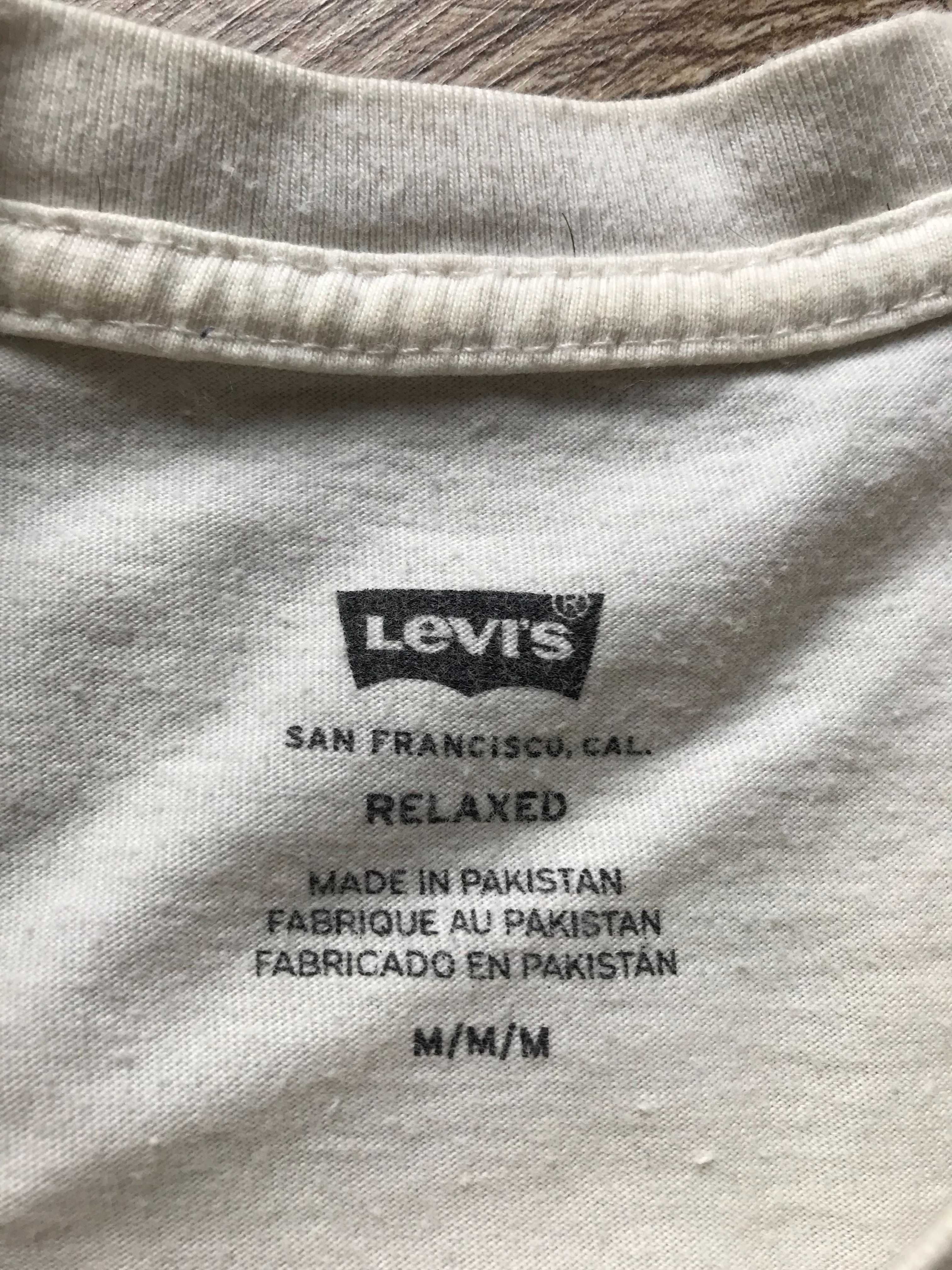 Koszulka Levi's Organic Market San Francisco USA rozm.  M