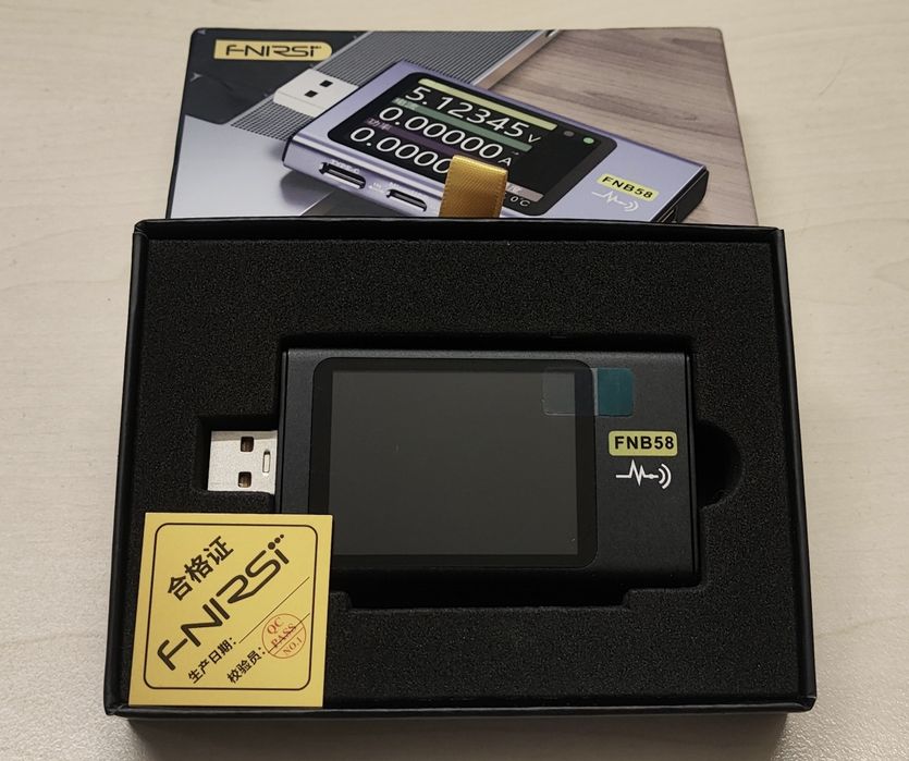 Тестер USB Fnirsi Fnb58