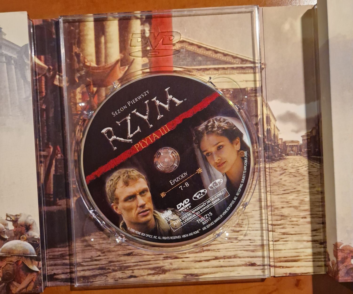 Rzym - wspaniały serial - 6 płyt DVD. Specjalne opakowanie