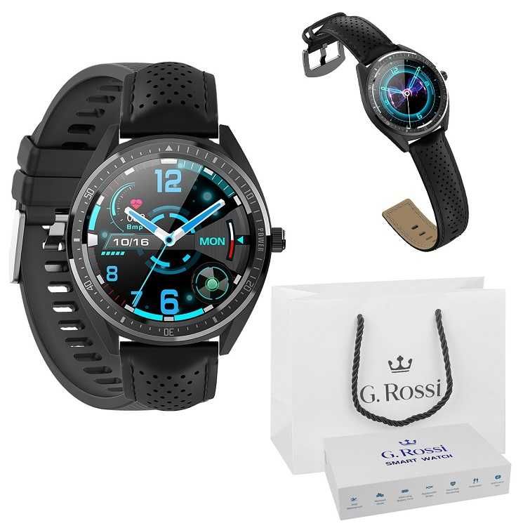 Smartwatch G. Rossi SW011-1 wiele funkcji, nowy nieużywany